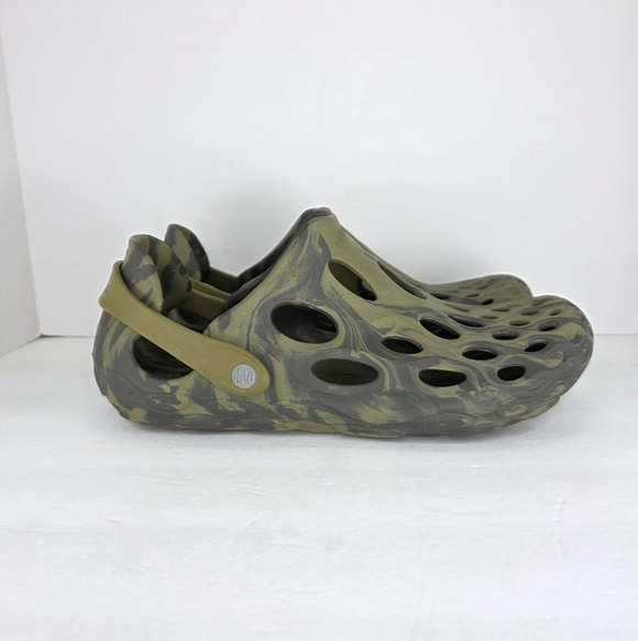 Merrell Hydro Moc Olive Drab Water Shoe Camo Green Croc Sandal Men’s Size 12 main image 11